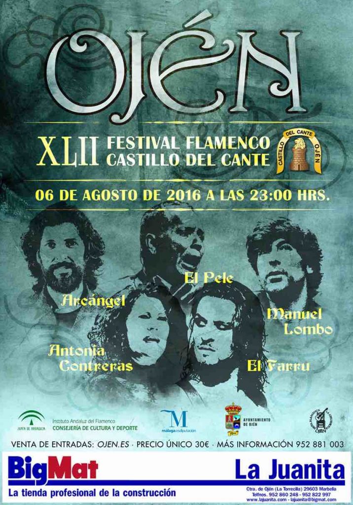 XLII Festival Flamenco Castillo del Cante de Ojén