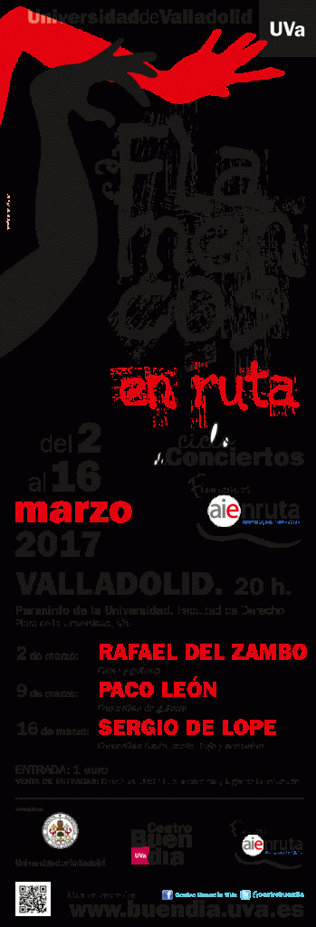 Cartel flamencos en ruta 2017